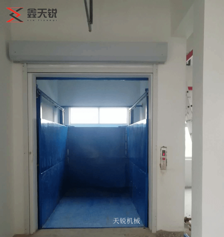 济宁上货专用导轨式升降货梯